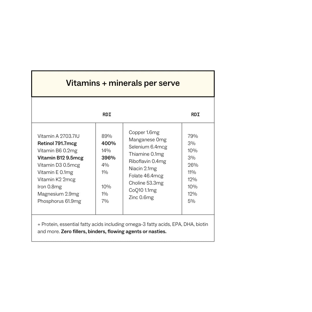 My Way Up Organic Liver Multivitamin