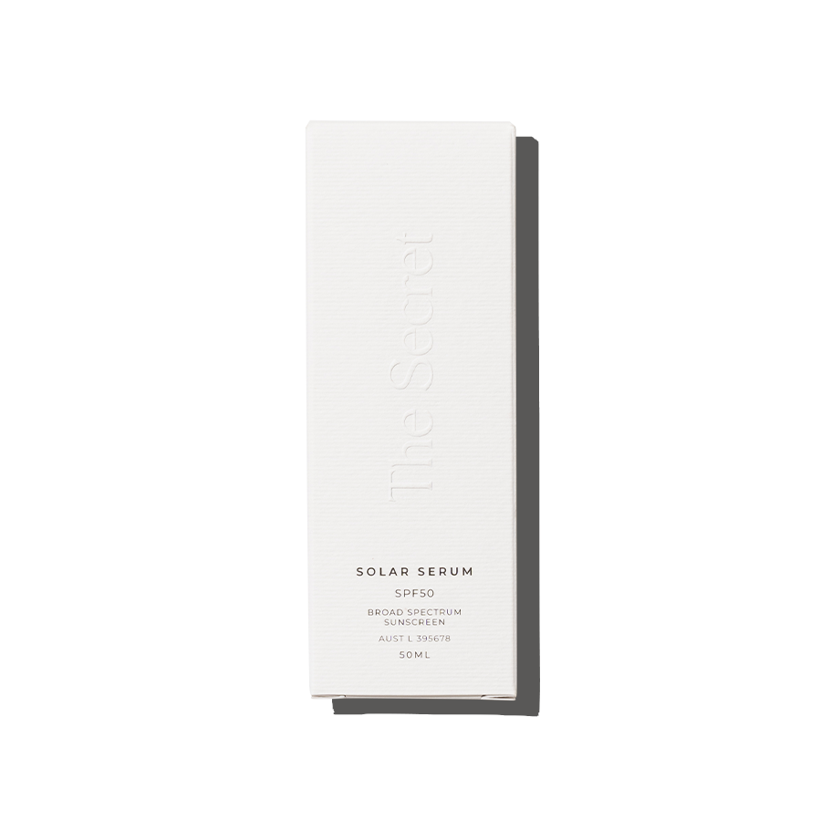 The Secret Base Range Solar Serum SPF 50
